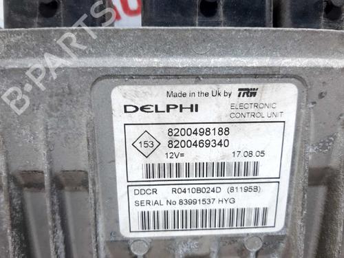 Engine control unit (ECU) RENAULT MEGANE II (BM0/1_, CM0/1_) 1.5 dCi (BM0F, BM0T, BM2B, CM0F, CM0T) | BP20736077M57 