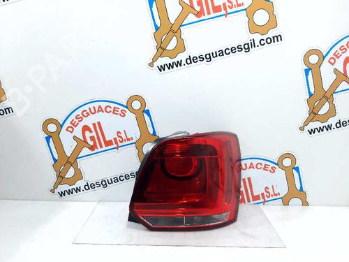 Used Right taillight VW POLO V (6R1, 6C1) 1.2 TDI (75 hp) 20734055