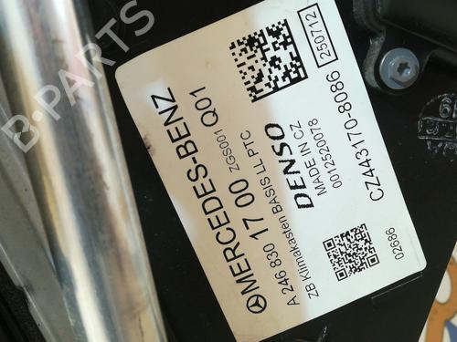 Heater matrix box MERCEDES-BENZ A-CLASS (W176) A 200 CDI (176.001) | BP20753302M61 