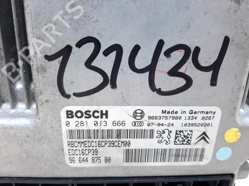 Engine control unit (ECU) PEUGEOT 4007 (VU_, VV_) 2.2 HDi | BP20748857M57 