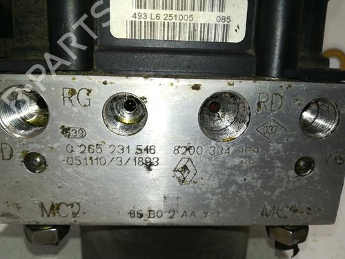 ABS pump RENAULT CLIO III (BR0/1, CR0/1) 1.5 dCi (BR17, CR17) | BP20797278M43 