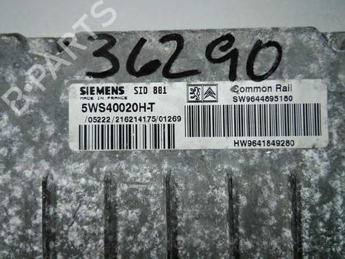 Engine control unit (ECU) PEUGEOT 307 (3A/C) 2.0 HDi 90 | BP20796309M57 
