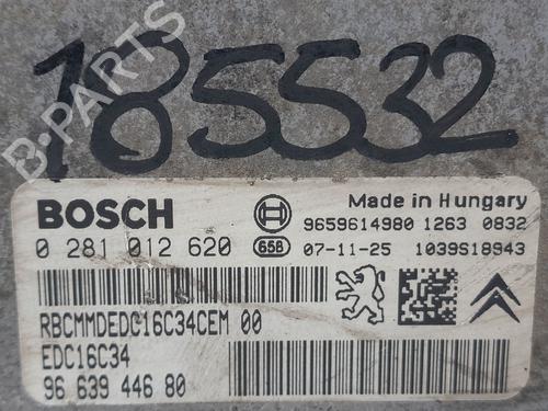 Engine control unit (ECU) CITROËN BERLINGO / BERLINGO FIRST MPV (MF_, GJK_, GFK_) 1.6 HDI 75 (MF9HW, GJ9HWC, GF9HWC, GN9HWC) | BP27360388M57 