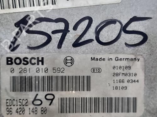 Engine control unit (ECU) PEUGEOT 306 Hatchback (7A, 7C, N3, N5)  | BP20764411M57 