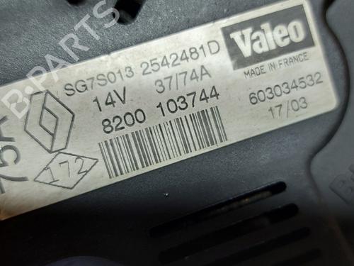 Alternator RENAULT CLIO II (BB_, CB_)  | BP20736990M7 