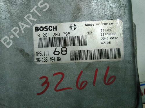 Engine control unit (ECU) PEUGEOT 406 (8B) 1.8 16V | BP20793997M57 