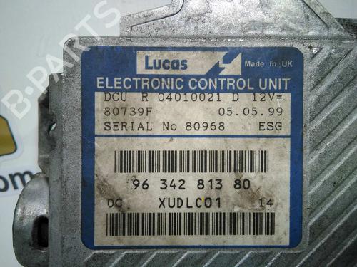 Engine control unit (ECU) PEUGEOT 806 (221)  | BP20795770M57 