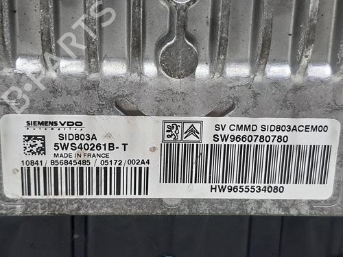 Engine control unit (ECU) PEUGEOT 407 (6D_) 2.0 (6DRFNB, 6DRFNE) | BP20761523M57 