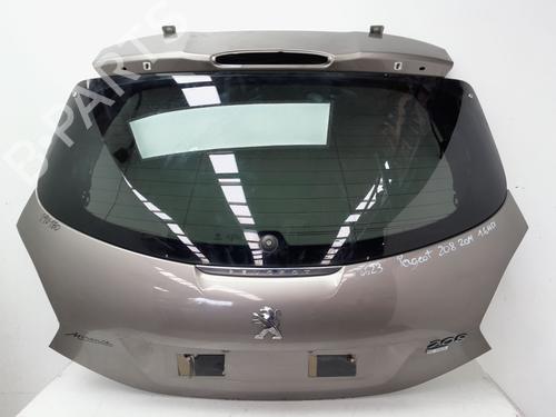 Used Tailgate PEUGEOT 208 I (CA_, CC_) 1.6 HDi (92 hp) 27566425