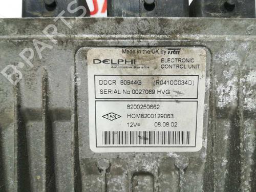Engine control unit (ECU) RENAULT CLIO II (BB_, CB_)  | BP20798030M57 