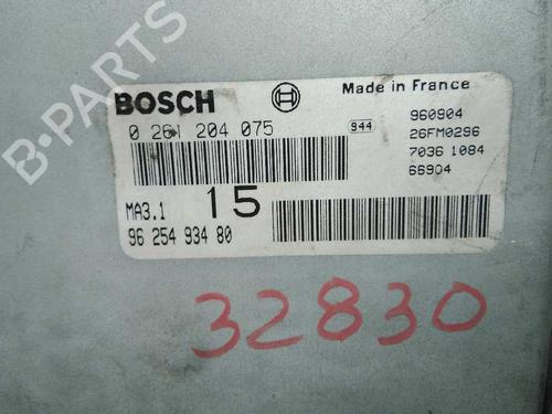 Engine control unit (ECU) CITROËN BERLINGO / BERLINGO FIRST Box Body/MPV (M_) 1.1 i (MAHDZ, MBHDZ, MBHFX) | BP20794256M57 