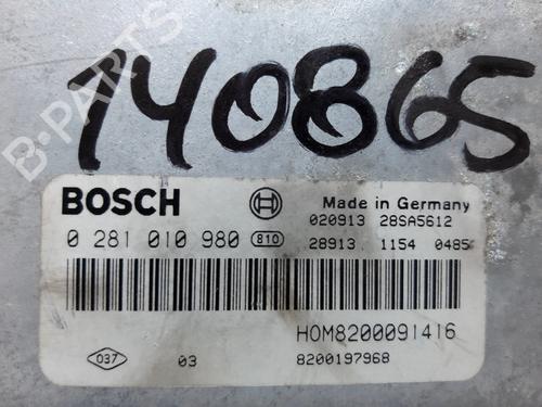 Engine control unit (ECU) RENAULT SCÉNIC I MPV (JA0/1_, FA0_) 1.9 dTi (JA1U) | BP20802445M57 