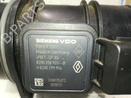 Mass air flow sensor RENAULT CLIO III (BR0/1, CR0/1)  | BP20805305M95 