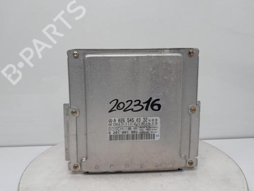Used Engine control unit (ECU) MERCEDES-BENZ C-CLASS (W202) C 220 CDI (202.133) (125 hp) 31641103
