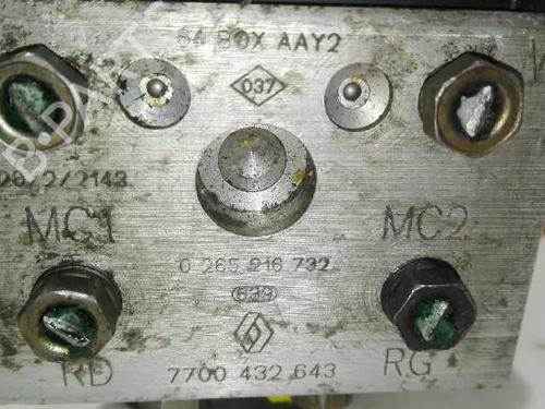 ABS pump RENAULT MEGANE I (BA0/1_) 1.6 16V (BA04, BA0B, BA11, BA1J, BA16, BA19, BA1K, BA1V,... | BP20786343M43