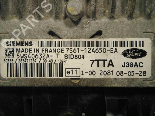 Engine control unit (ECU) FORD FIESTA V (JH_, JD_) 1.4 TDCi | BP20798571M57 