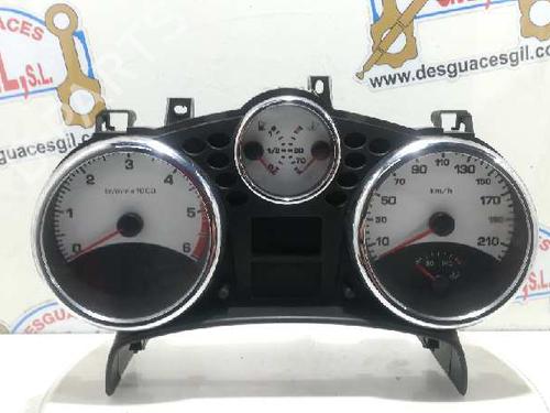 Used Instrument cluster PEUGEOT 207 (WA_, WC_) 1.6 HDi (109 hp) 20809034