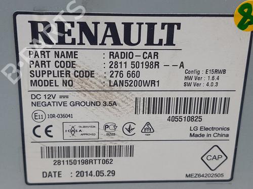 Electronic module RENAULT CAPTUR I (J5_, H5_)  | BP21287878M83 