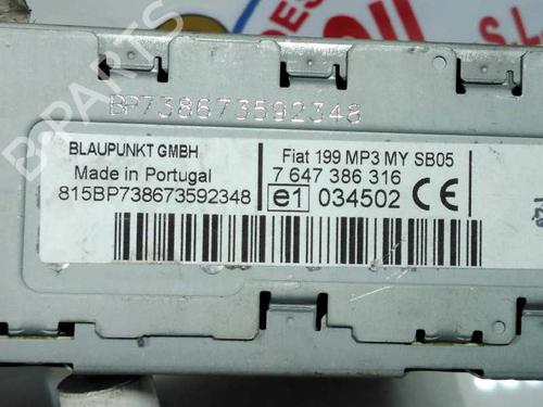 Radio FIAT GRANDE PUNTO (199_) 1.3 D Multijet | BP20802158E6 