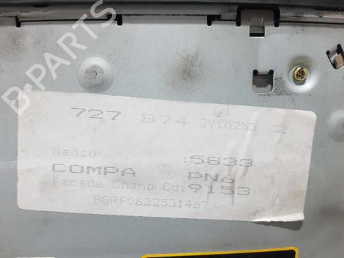 Radio RENAULT LAGUNA II (BG0/1_)  | BP20728744E6 