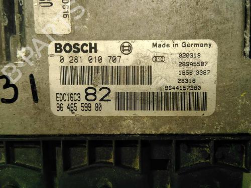 Engine control unit (ECU) PEUGEOT 206 Hatchback (2A/C)  | BP20794973M57 