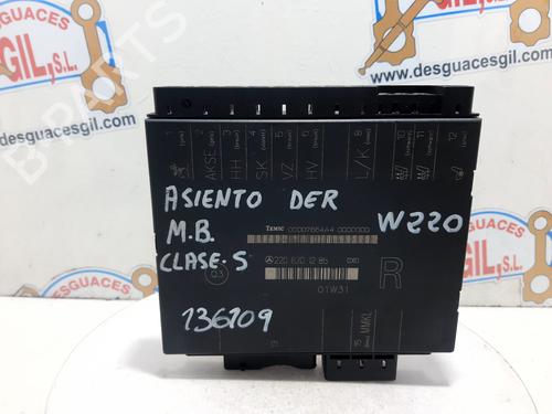 Used Control unit MERCEDES-BENZ S-CLASS (W220) S 320 CDI (220.025, 220.125) (204 hp) 20751393