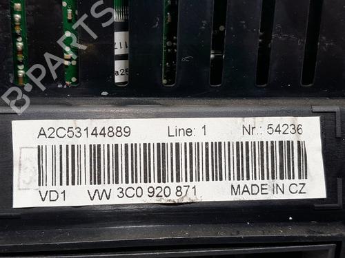 Instrument cluster VW PASSAT B6 (3C2)  | BP20769609C47 