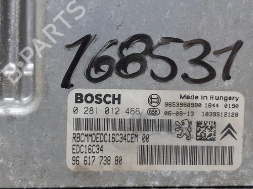 Engine control unit (ECU) CITROËN XSARA PICASSO (N68) 1.6 HDi | BP20772498M57 