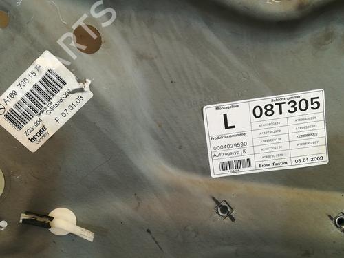 Rear left window mechanism MERCEDES-BENZ B-CLASS Sports Tourer (W245) B 180 CDI (245.207) | BP20754350C24 