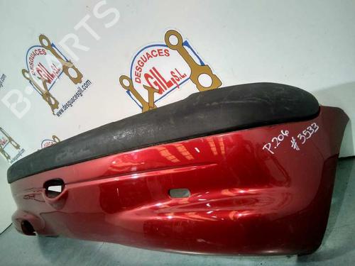 Rear bumper PEUGEOT 206 Hatchback (2A/C) 1.9 D | BP20728962C8 