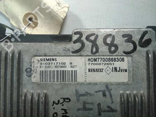 Engine control unit (ECU) RENAULT MEGANE I Coach (DA0/1_) 1.9 dTi (DA0N) | BP20798003M57 