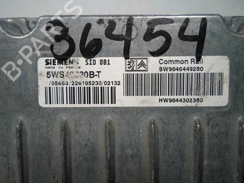 Engine control unit (ECU) PEUGEOT 307 (3A/C) 2.0 HDi 90 | BP20796410M57 
