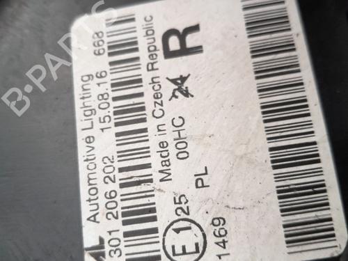 Right headlight AUDI A3 (8P1) | BP31072212C29