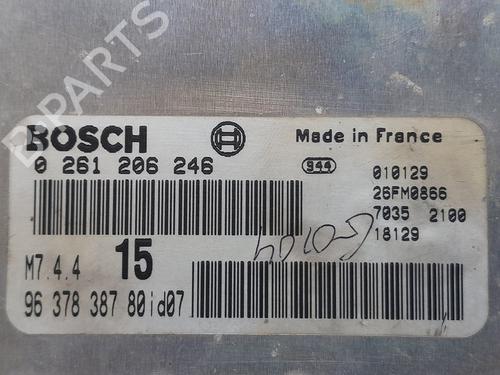 Engine control unit (ECU) CITROËN SAXO (S0, S1) 1.1 X, SX | BP20759844M57 