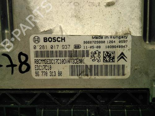 Engine control unit (ECU) PEUGEOT 206+ (2L_, 2M_) 1.4 HDi eco 70 | BP20795582M57 