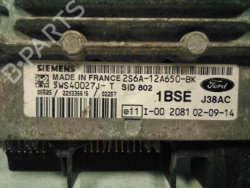 Engine control unit (ECU) FORD FIESTA V (JH_, JD_) 1.4 TDCi | BP20798548M57 