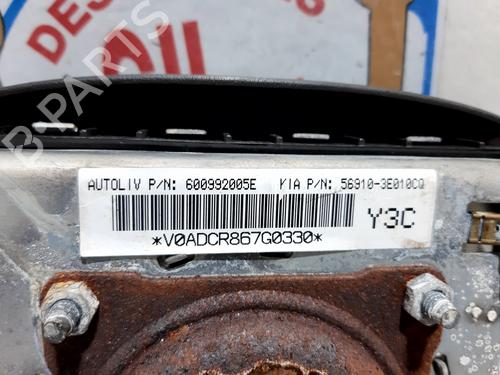 Driver airbag KIA SORENTO I (JC) 2.5 CRDi 4WD | BP20785208C9 