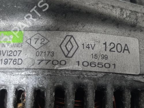 Alternator RENAULT LAGUNA I (B56_, 556_) 1.9 dTi | BP20750847M7 