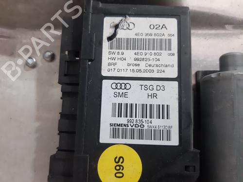 Rear right window mechanism AUDI A8 D3 (4E2, 4E8) 4.2 quattro | BP23234537C25 