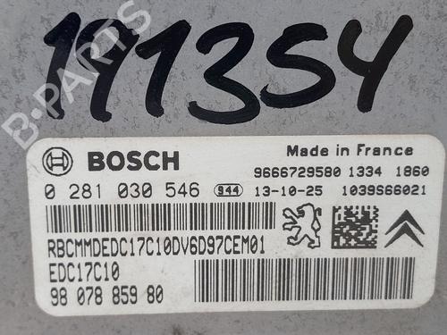 Engine control unit (ECU) PEUGEOT PARTNER Box Body/MPV  | BP28192252M57 