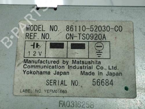 Radio TOYOTA YARIS VERSO (_P2_) 1.3 (NCP20_, NCP22_, NCP20R, NCP22R) | BP20802240E6 