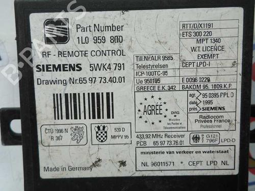 Electronic module SEAT IBIZA II (6K1) 1.4 i | BP20802801M83 