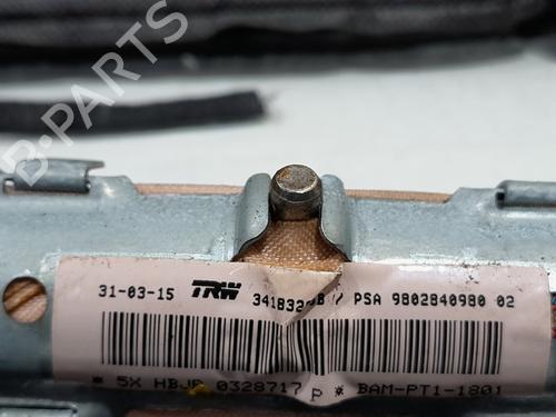 Right curtain airbag CITROËN DS3 (SA_) 1.4 HDi 70 (SA8HP4) | BP21059120C12 