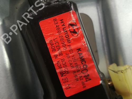 Rear right window mechanism HYUNDAI TUCSON (JM) 2.0 CRDi | BP20758777C25 