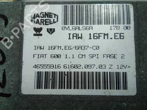 Engine control unit (ECU) FIAT SEICENTO / 600 (187_) 1.1 (187AXB, 187AXB1A, 187AXC1A02) | BP20799939M57 