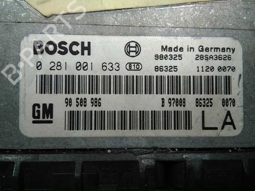 Engine control unit (ECU) OPEL VECTRA B Hatchback (J96) 2.0 DTI 16V (F68) | BP20799017M57 