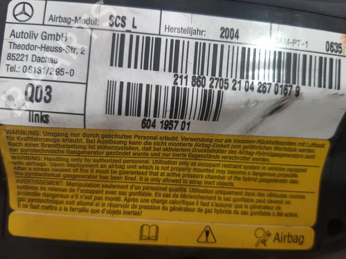 Electronic module MERCEDES-BENZ E-CLASS (W211) E 270 CDI (211.016) | BP26333243M83 