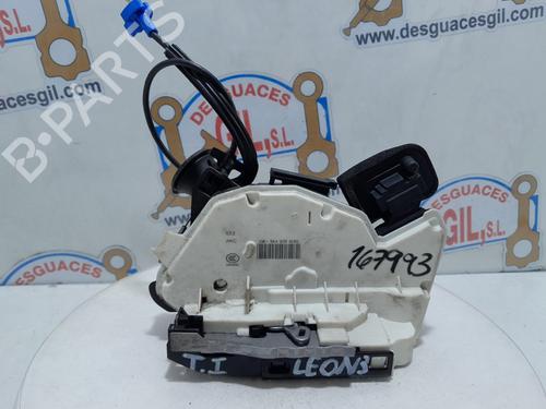 Used Rear left lock SEAT LEON (5F1) [2012-2021]  21059116