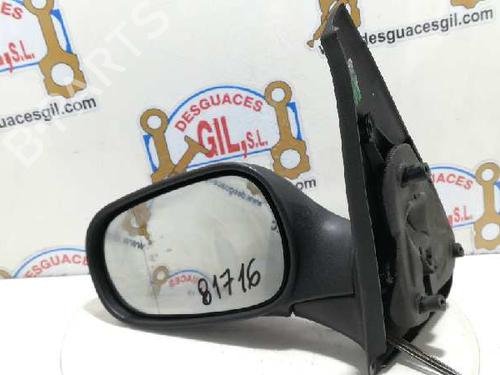 Used Left mirror RENAULT CLIO II (BB_, CB_) 1.9 D (B/CB0E, BB0J) (64 hp) 20730202