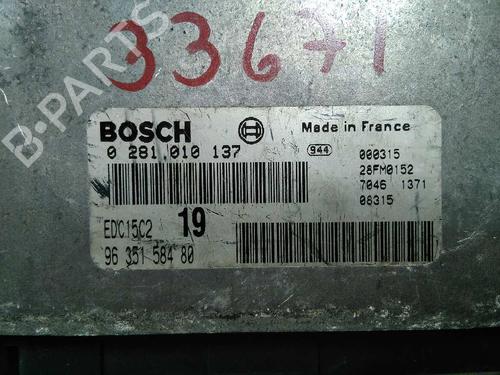 Engine control unit (ECU) CITROËN XSARA PICASSO (N68) 2.0 HDi | BP20794710M57 